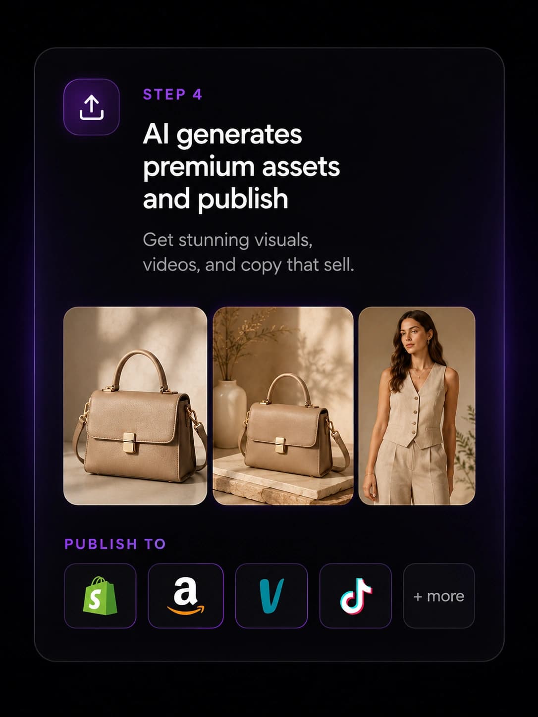 Step 4 — Generate and publish your listing
